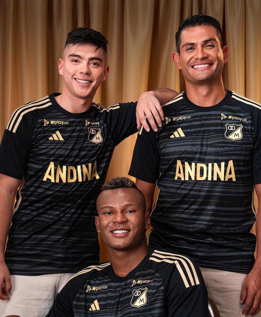 Camiseta oficial Millonarios FC 2024 - Negra