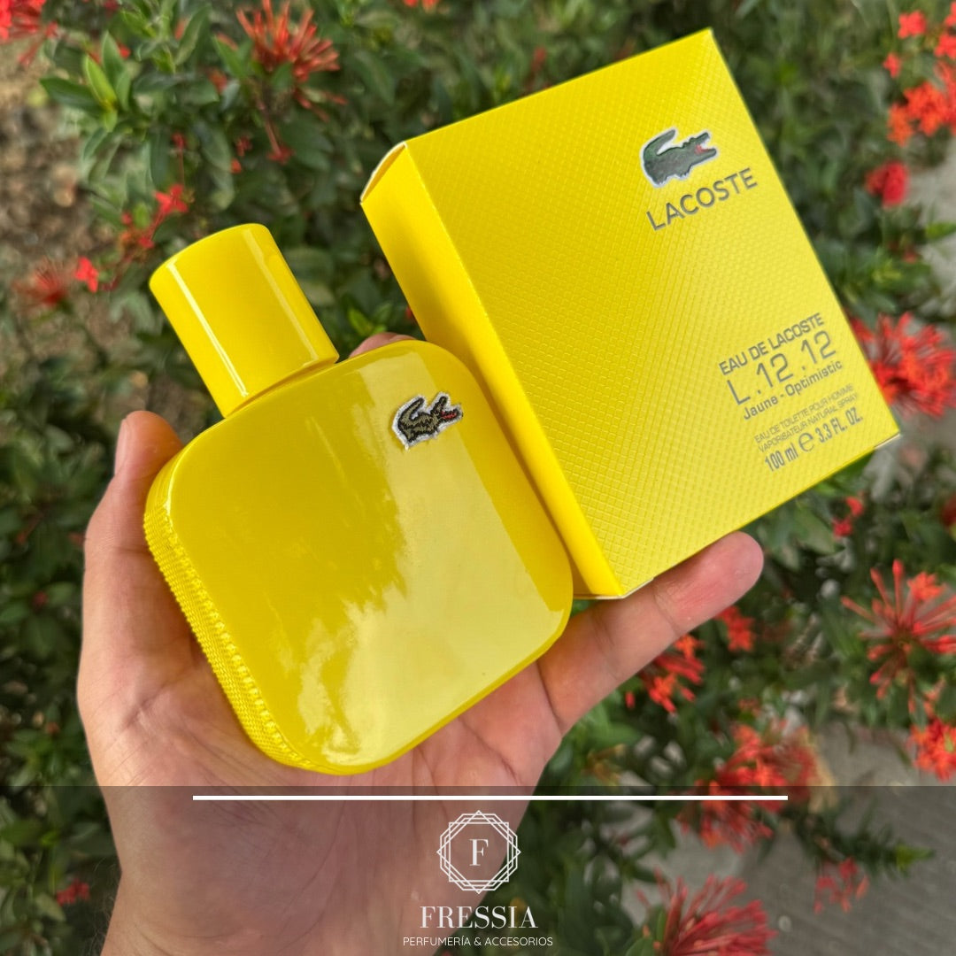 Lacoste L.12.12 Jaune Pour Homme by Lacoste 100ml