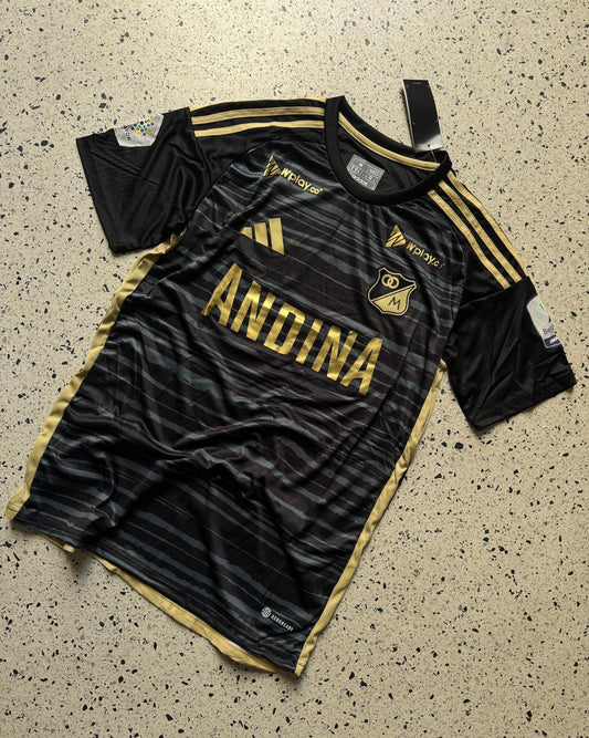 Camiseta oficial Millonarios FC 2024 - Negra