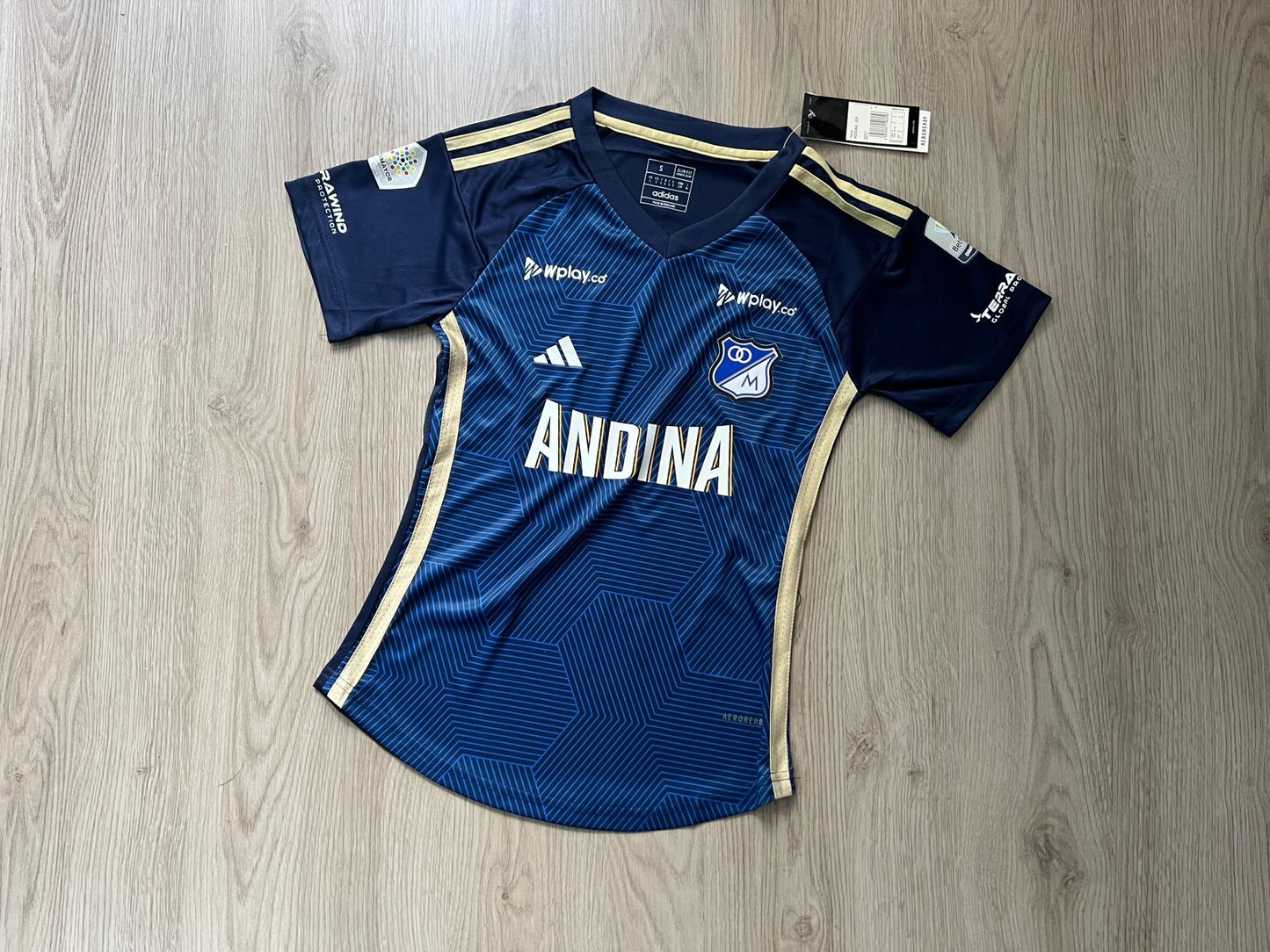 Camiseta oficial Millonarios FC 2024 - Dama