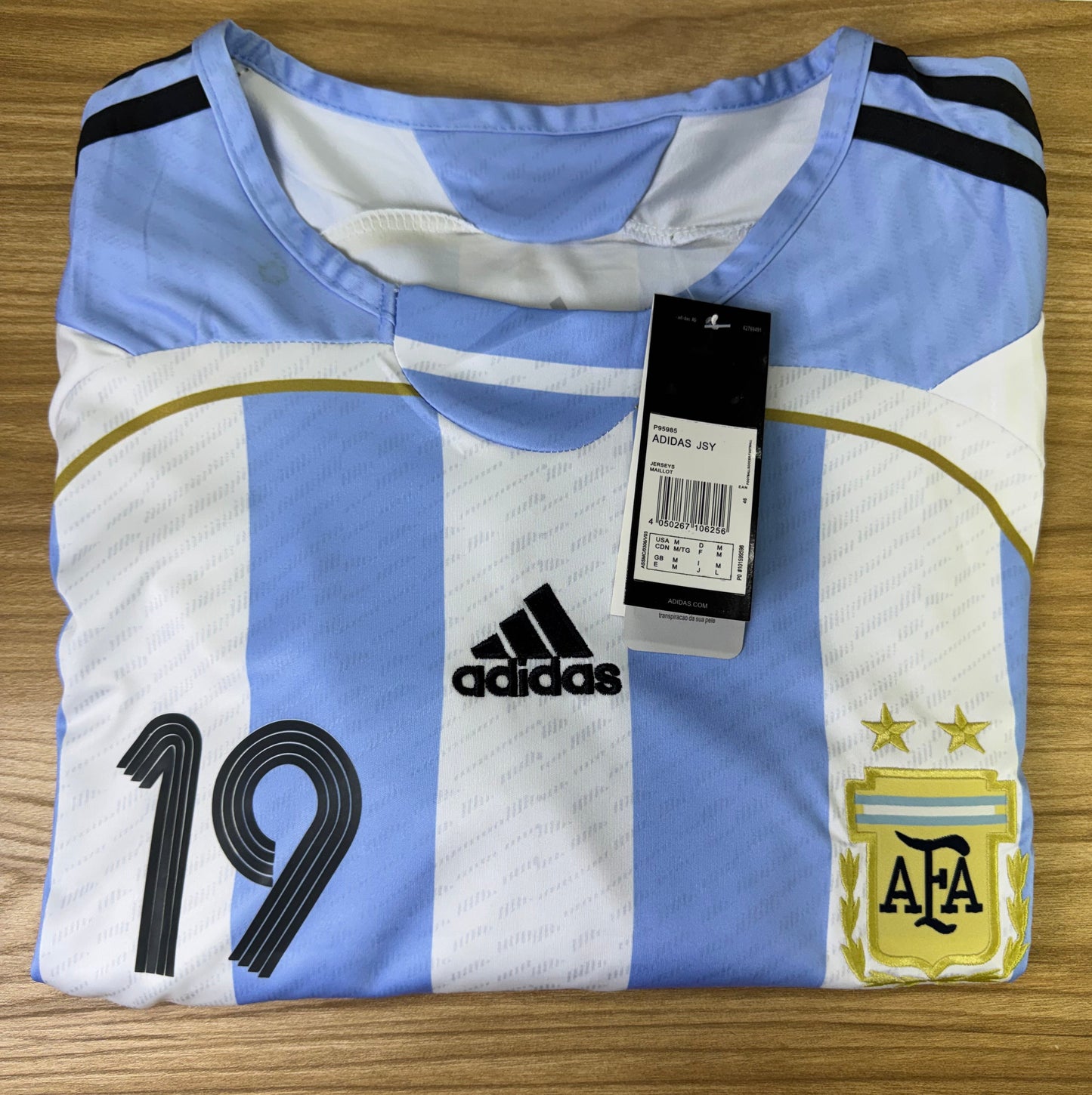 Camiseta Argentina 2006 Messi 19
