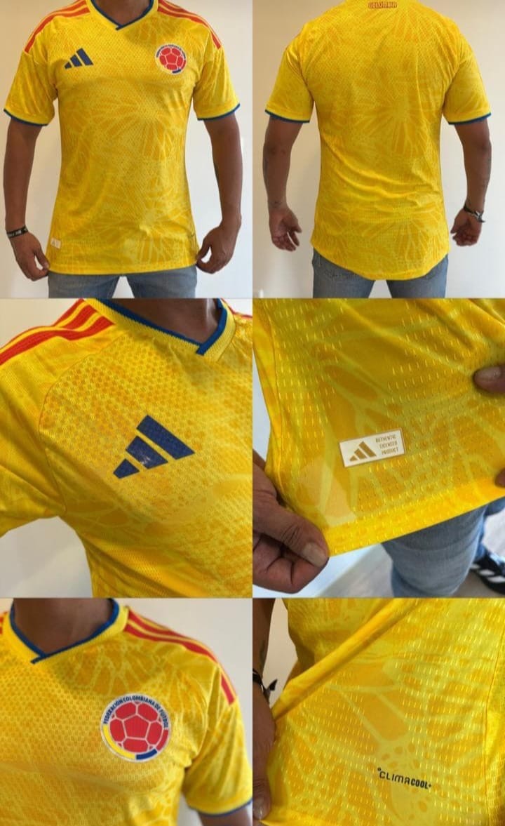 Camiseta Selección Colombia Mundial 2026
