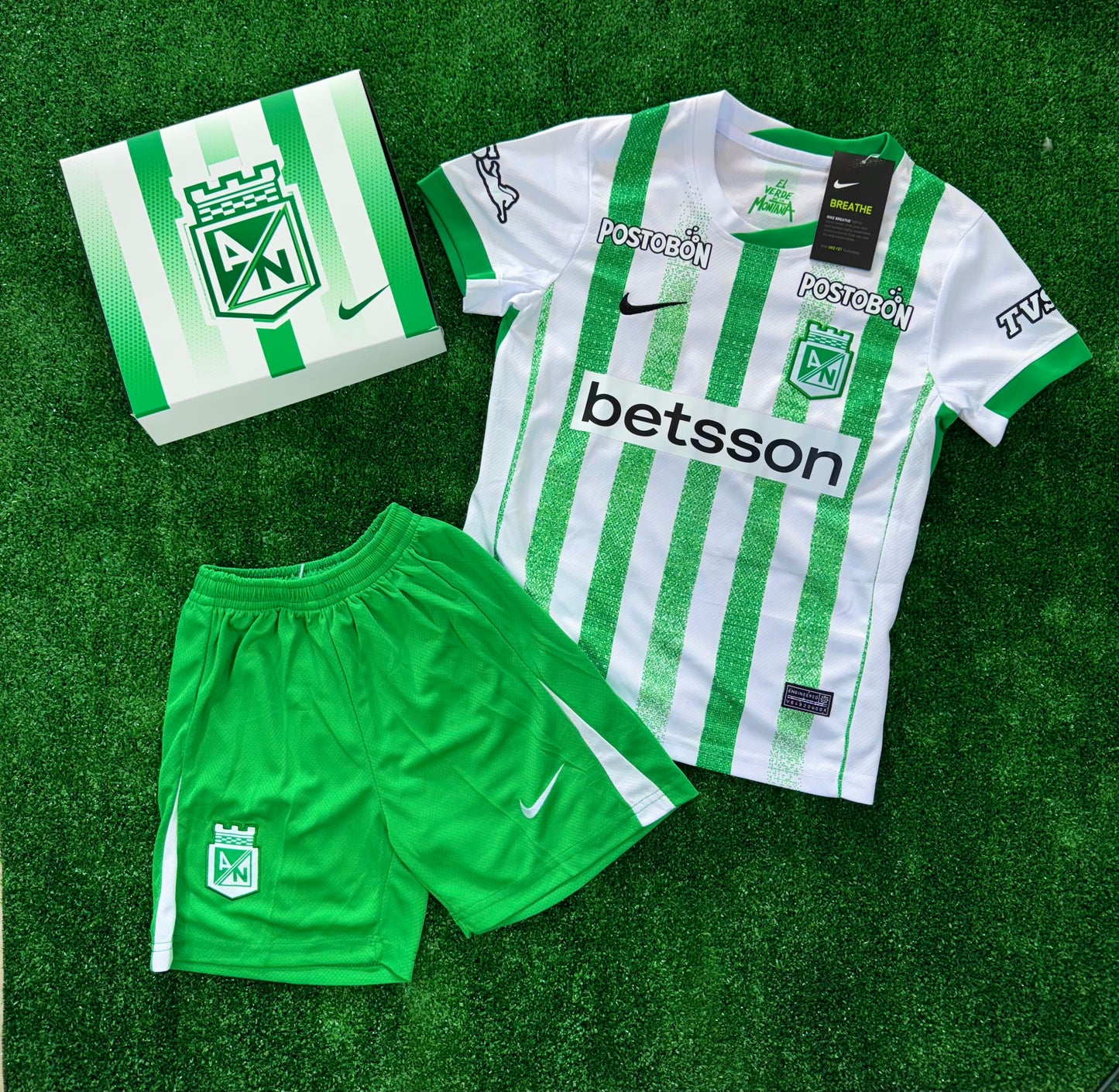 Uniforme Atlético Nacional 2024/25 - Niños