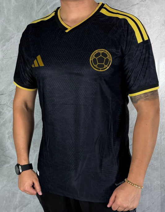 Camiseta Selección Colombia Mundial 2026 Negra