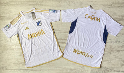 Camiseta oficial Millonarios FC 2024 - Blanca - Visitante