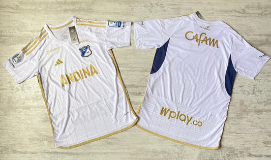 Camiseta oficial Millonarios FC 2024 - Blanca - Visitante