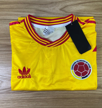 Camiseta Colombia Retro 1990 - Amarilla