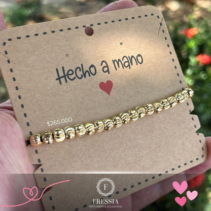 Manillas en Oro Laminado 18k