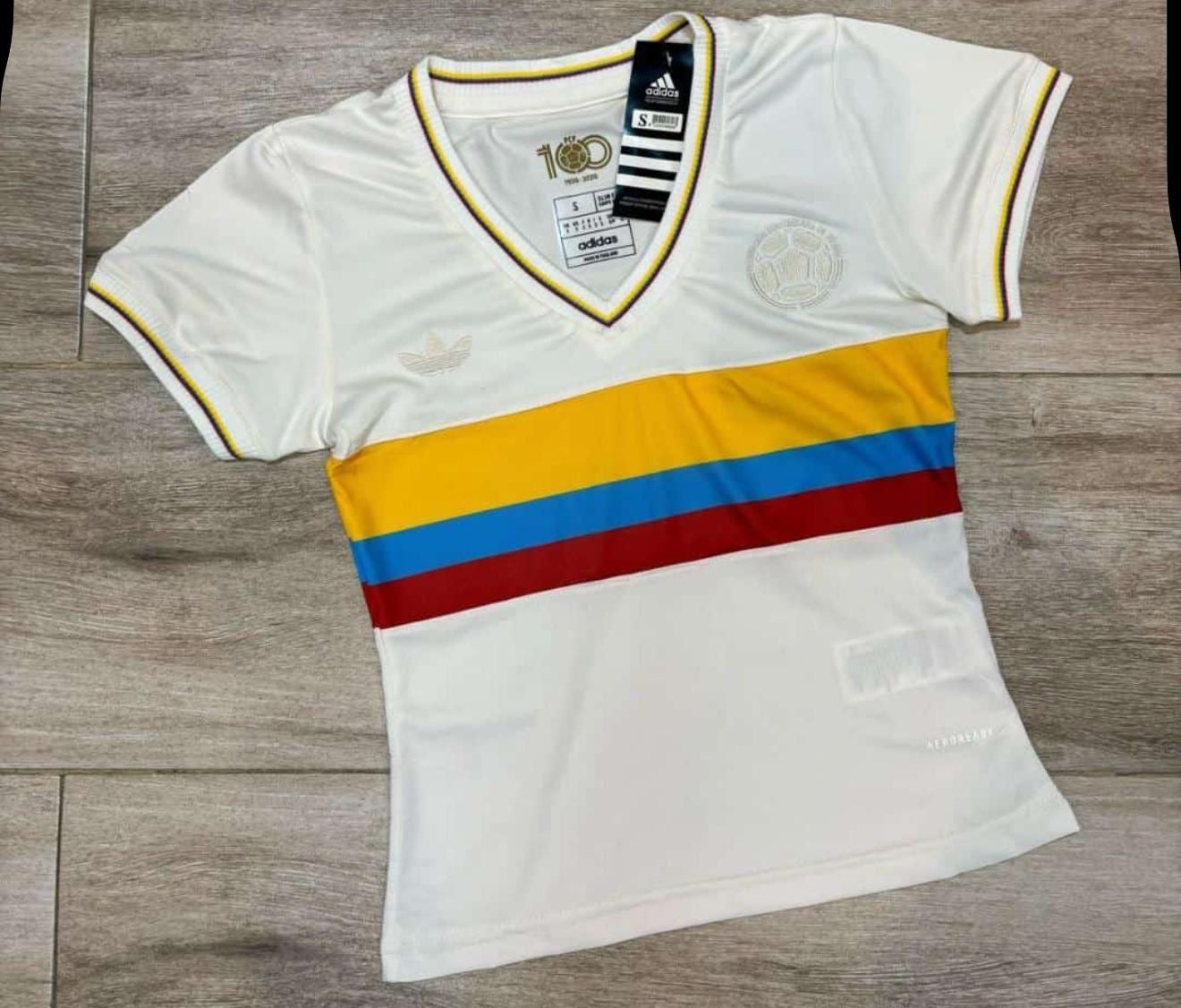 Camiseta Centenario Colombia 100 Años – Edición Especial (Damas)
